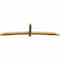 Ekena Millwork Bellingham Rough Sawn Timber Gable Bracket, Western Red Cedar, 108"W x 27"H x 4"D x 4"F, 6/12 Pitch GBW108X27X0404BEL00RWR - alternate 3